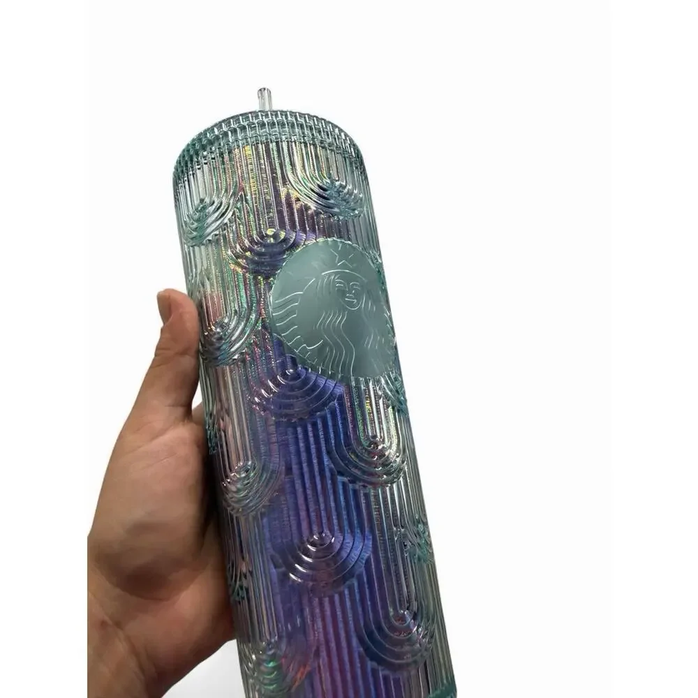 STARBUCKS Iridescent Mermaid 24oz Tumbler NEW